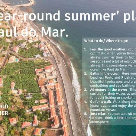 O Pomar - A Quiet Sunny Place With Amazing Sea Views Paul do Mar  Exterior foto