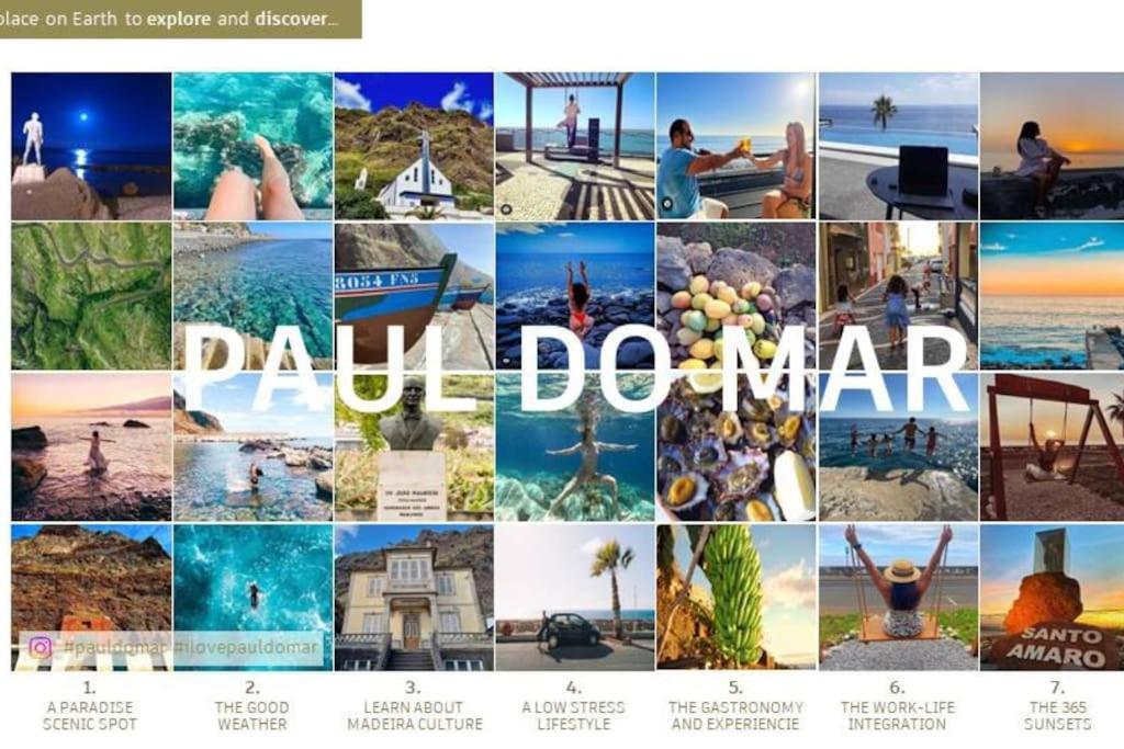 O Pomar - A Quiet Sunny Place With Amazing Sea Views Paul do Mar  Exterior foto